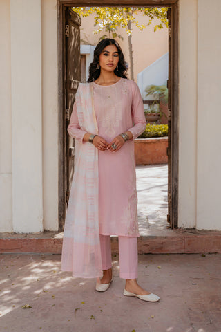 3 Piece Lawn Embroidered Suit (CS0043)
