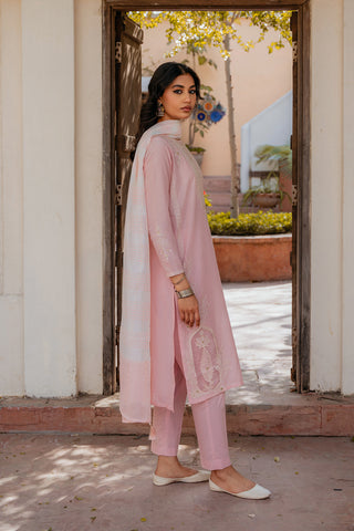 3 Piece Lawn Embroidered Suit (CS0043)