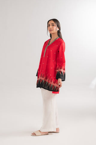 1 Piece Lawn Embroidered Shirt (CF0163)