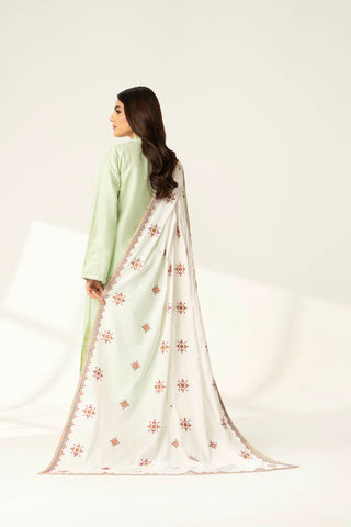 1 Piece Lawn Embroidered Shawl (CH0004)