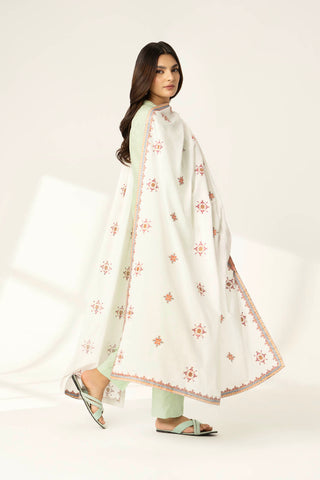 1 Piece Lawn Embroidered Shawl (CH0004)