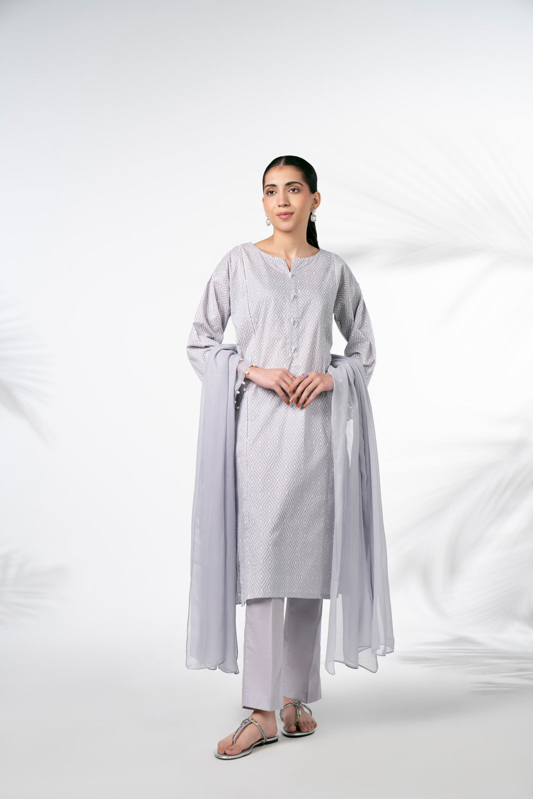 3 Piece Printed Lawn Printed Suit (CP0015)