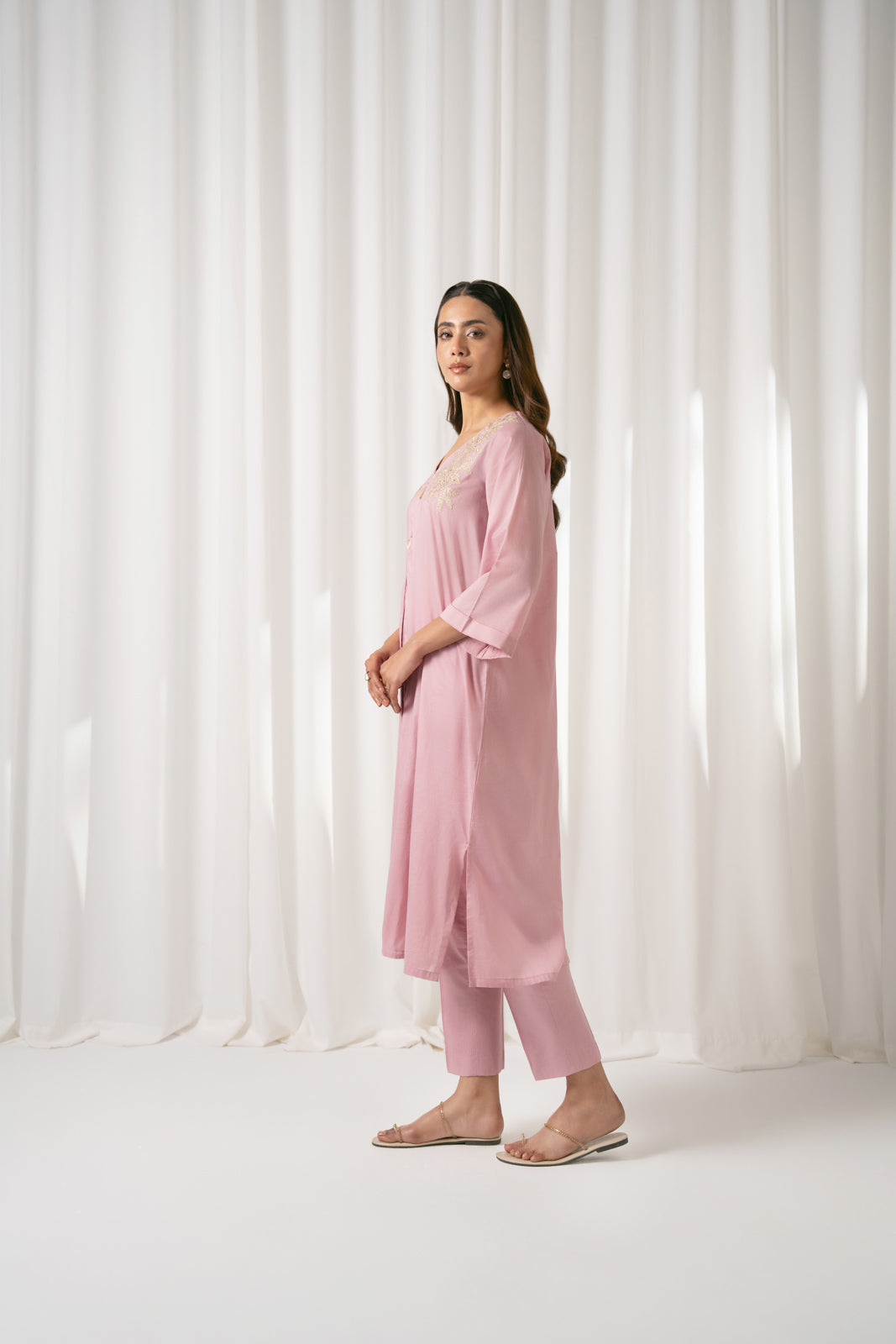 2 Piece Lawn Embroidered Suit (CP0067)