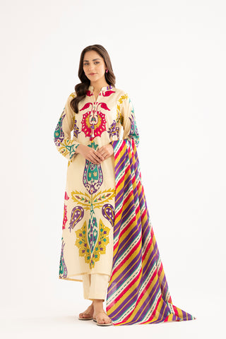 3 Piece Lawn Printed Suit (CP0168)