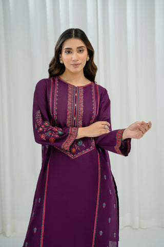 2 Piece Lawn Embroidered Suit (CS0032)