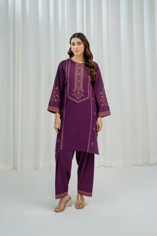 2 Piece Lawn Embroidered Suit (CS0032)