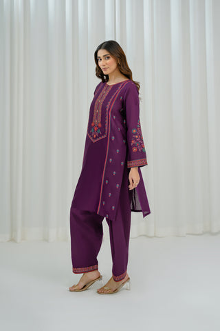 2 Piece Lawn Embroidered Suit (CS0032)