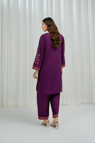 2 Piece Lawn Embroidered Suit (CS0032)
