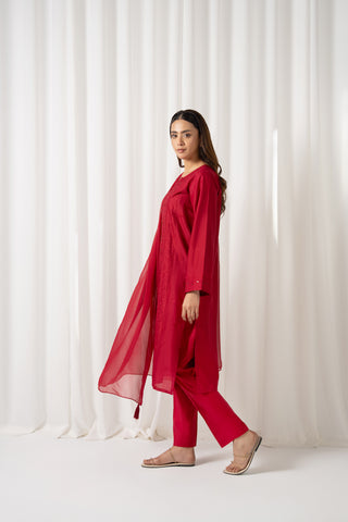 3 Piece Lawn Embroidered Suit (CS0057)