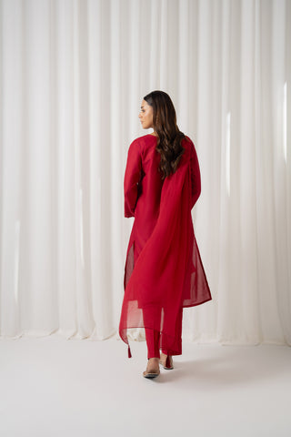 3 Piece Lawn Embroidered Suit (CS0057)