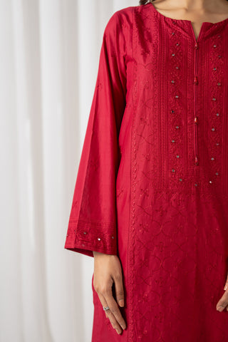 3 Piece Lawn Embroidered Suit (CS0057)