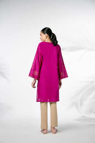 1 Piece Lawn Embroidered 1 Piece Shirt (HB1267)